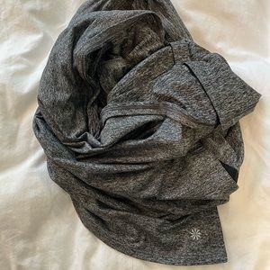 Athleta OM Wrap Powervita dark grey, only use twice.